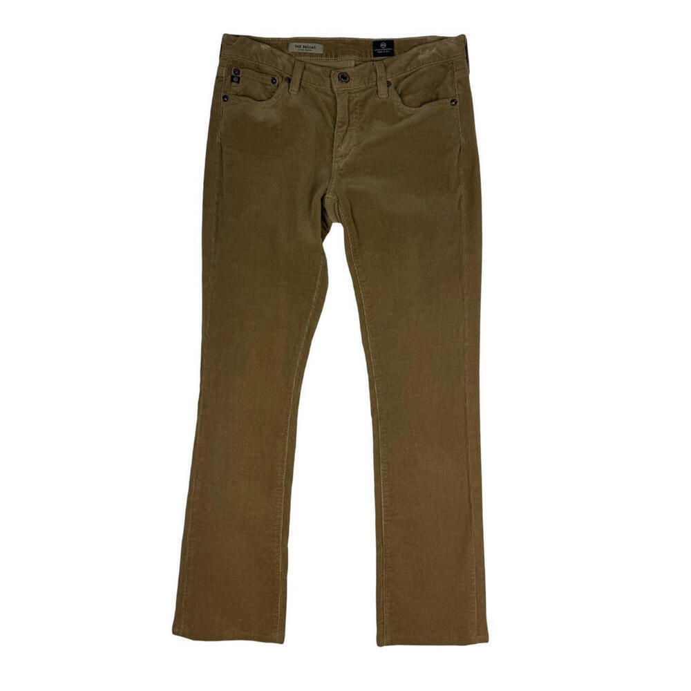 AG The Ballad Slim Boot Corduroy Jeans Brown Size 27 R US